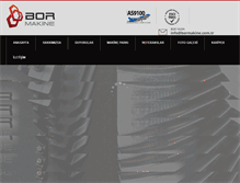 Tablet Screenshot of bormakine.com.tr